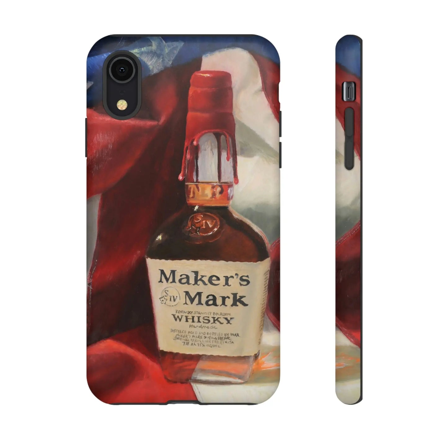 Savaiko Art - Red White and Bourbon Tough Phone Case - Max Savaiko Art