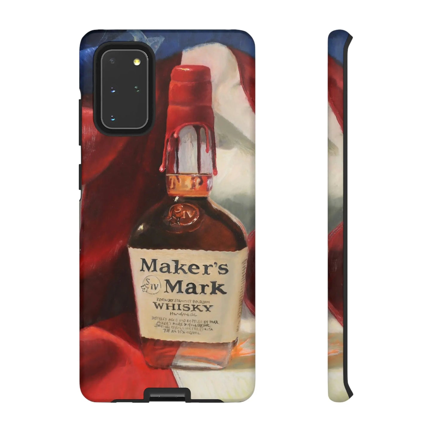 Savaiko Art - Red White and Bourbon Tough Phone Case - Max Savaiko Art