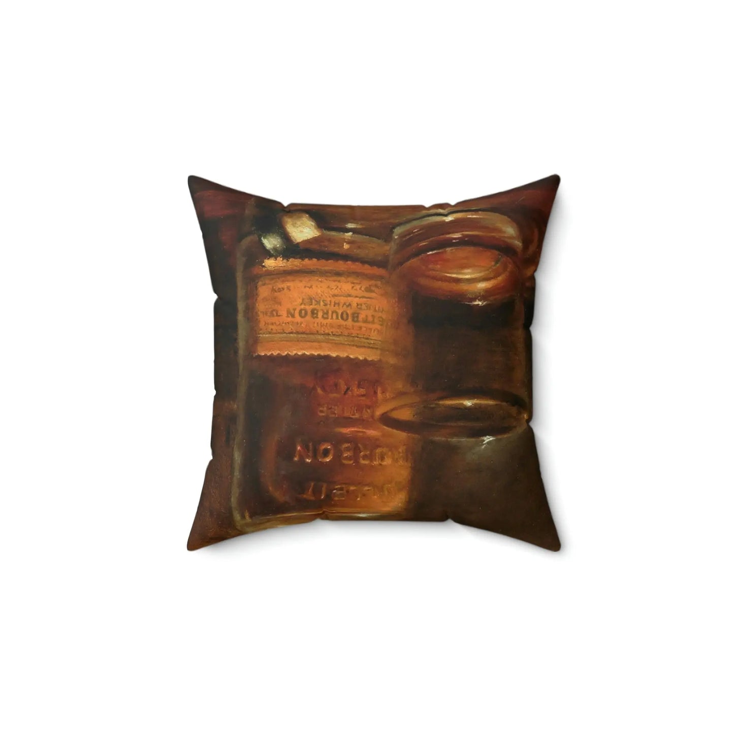 Savaiko Art - Bulleit Bourbon Pillow - Max Savaiko Art