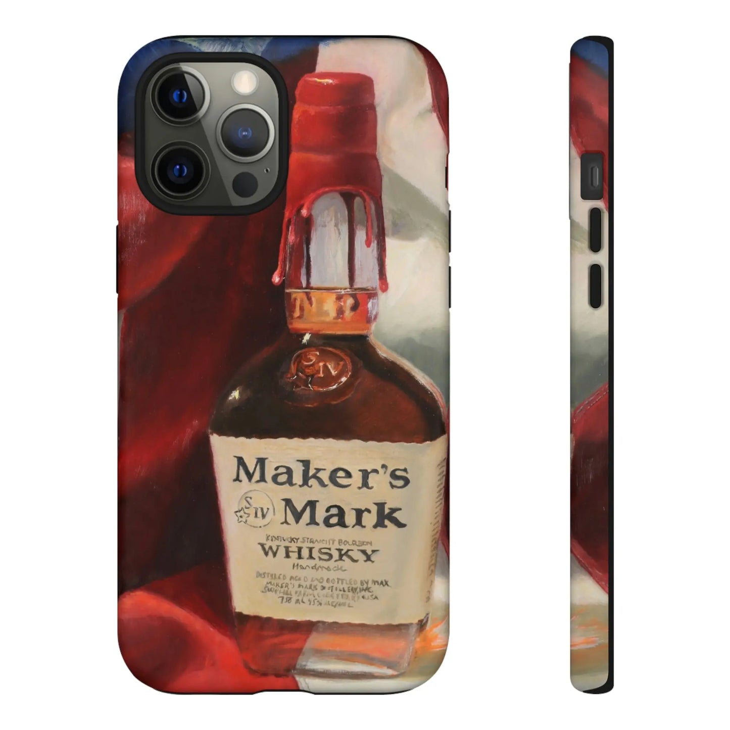 Savaiko Art - Red White and Bourbon Tough Phone Case - Max Savaiko Art