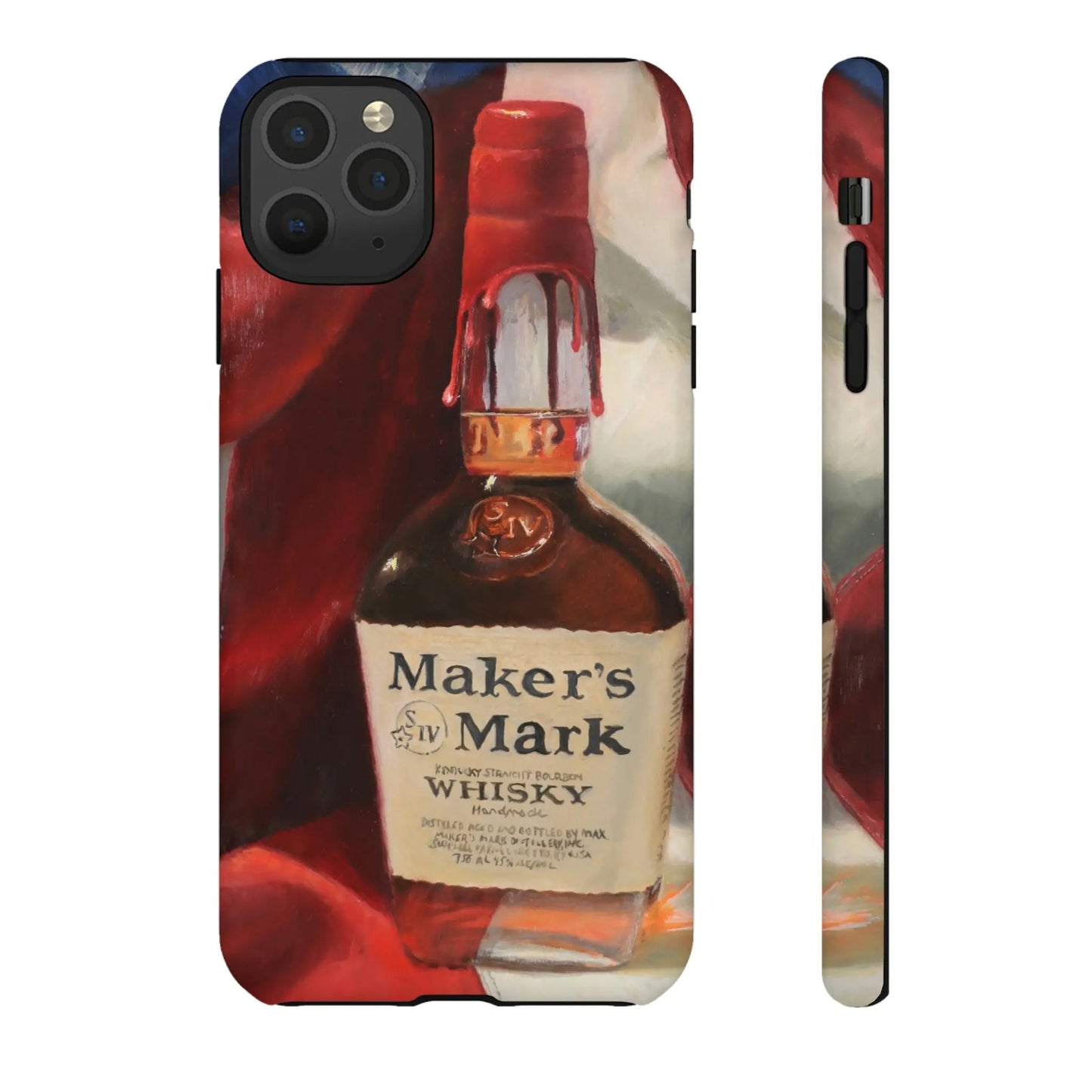 Savaiko Art - Red White and Bourbon Tough Phone Case - Max Savaiko Art