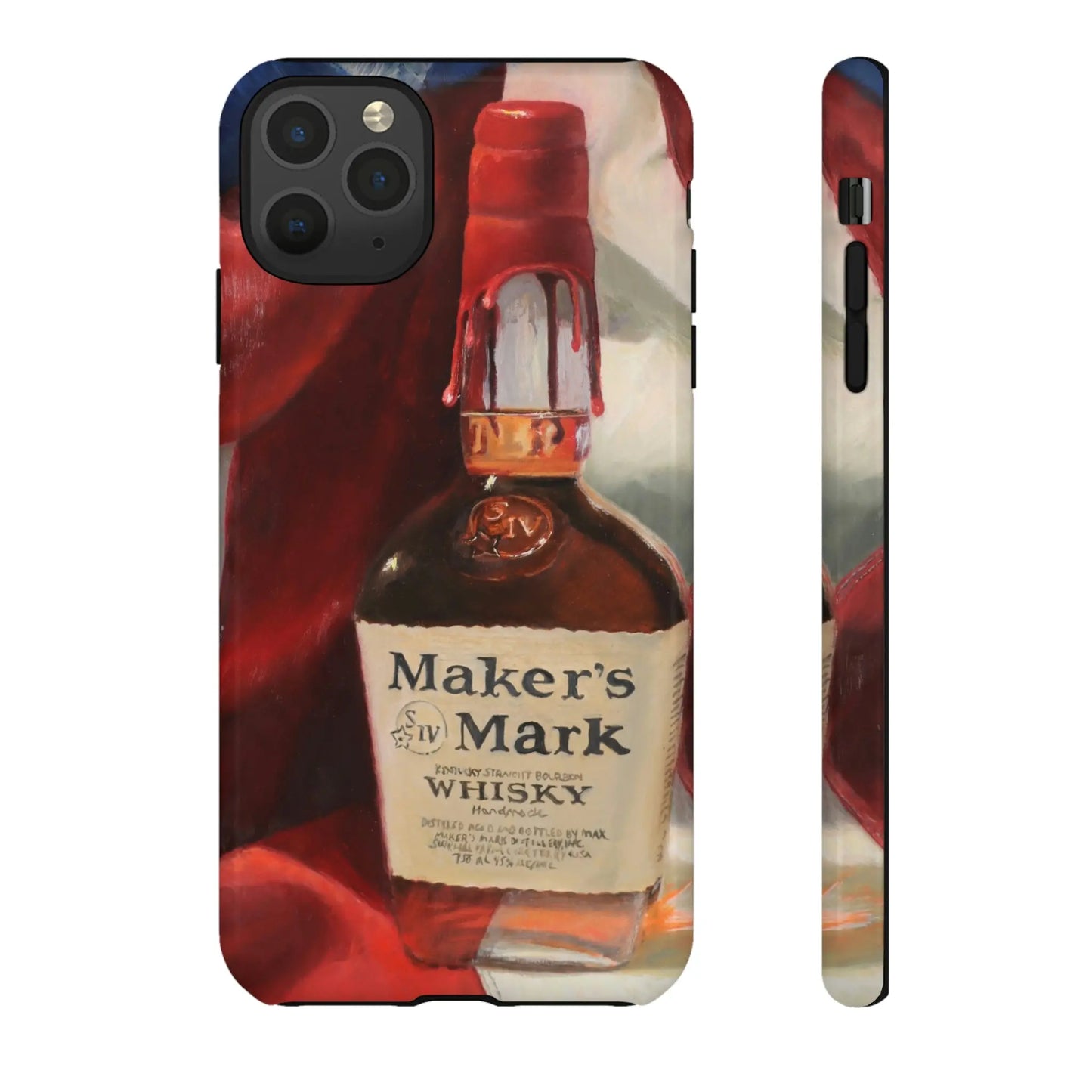 Savaiko Art - Red White and Bourbon Tough Phone Case - Max Savaiko Art