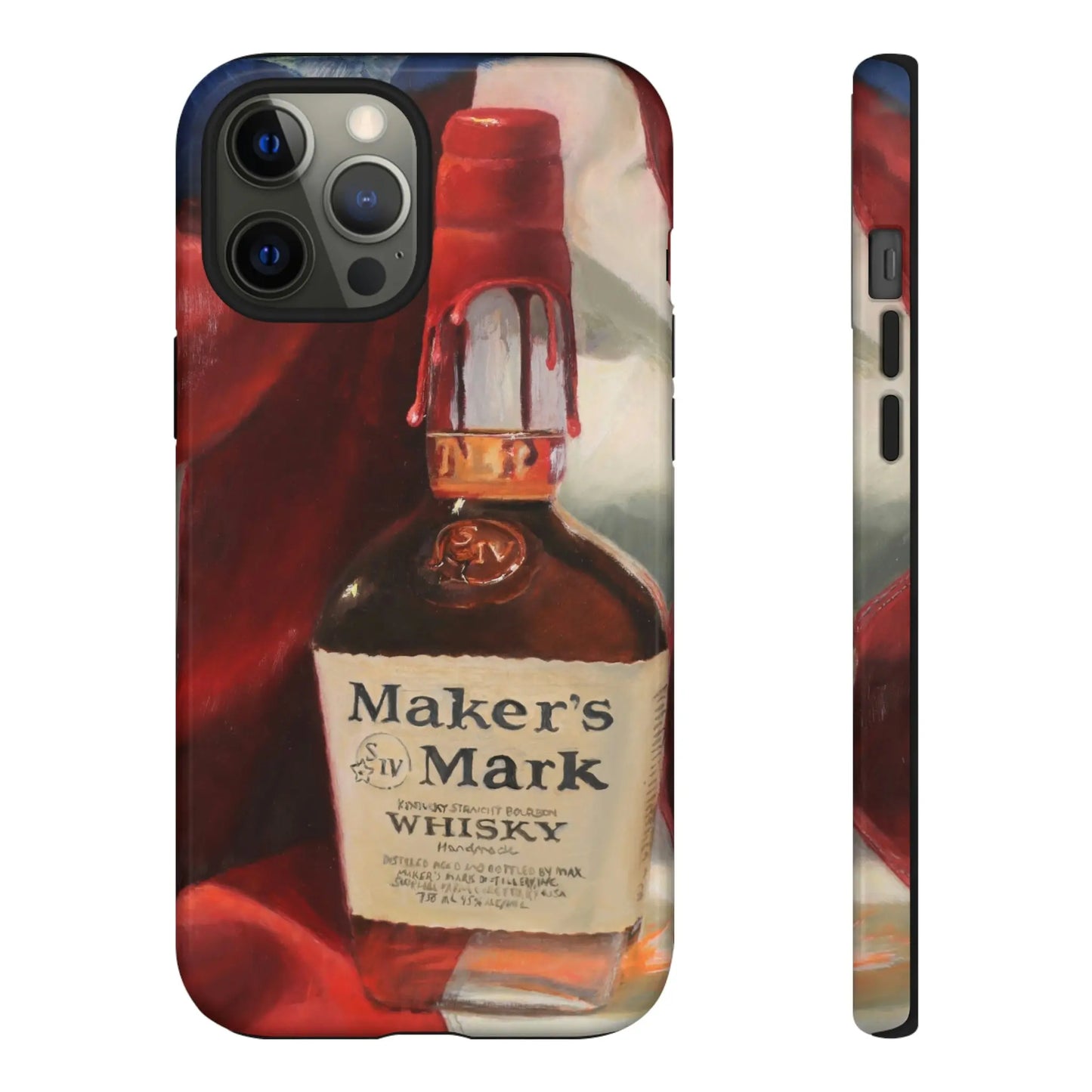 Savaiko Art - Red White and Bourbon Tough Phone Case - Max Savaiko Art