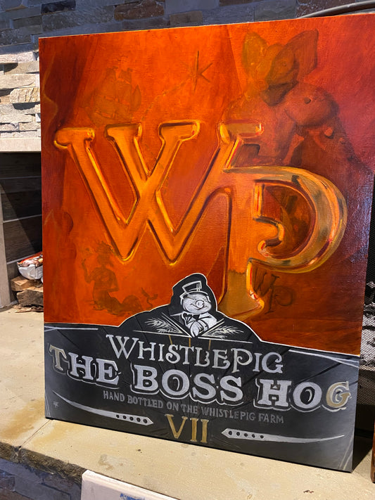 Whistle Pig Rye Whiskey process photos - Max Savaiko Art Gallery