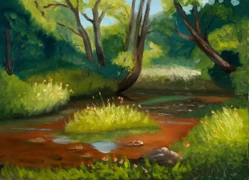Realistic Paintings of Nature: A Complete Guide to Art Techniques Max Savaiko Art