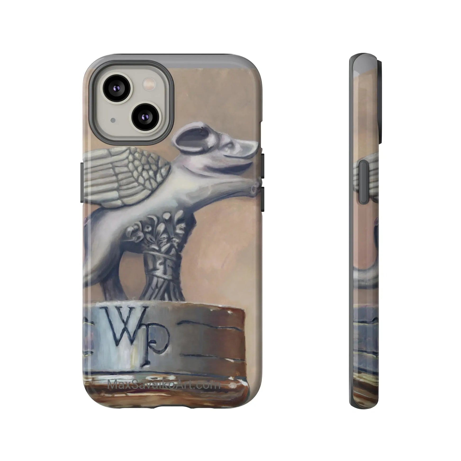 Savaiko Art - Whistle Pig When Pigs Can Fly tough phone case - Max Savaiko Art