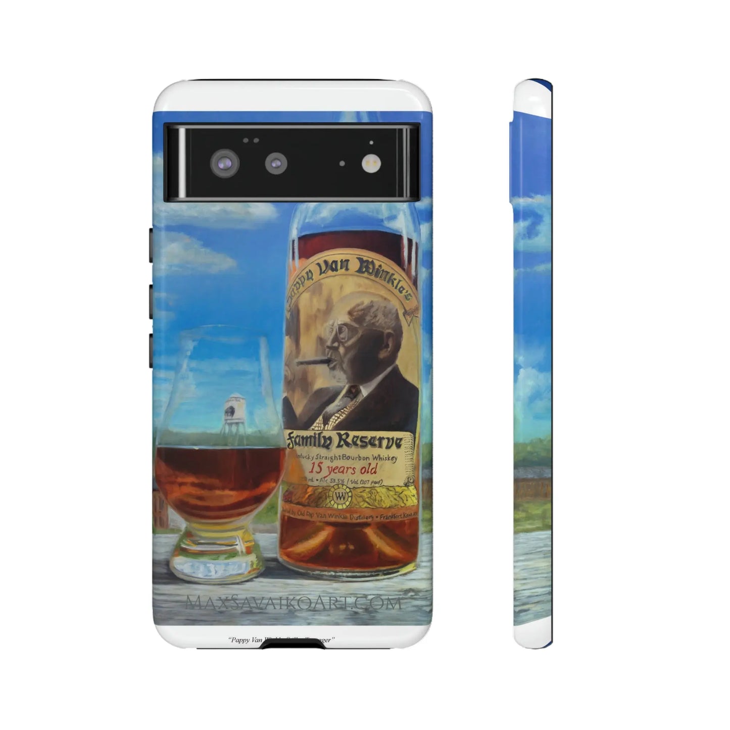 Savaiko Art - Pappy Van Winkle phone case - Max Savaiko Art