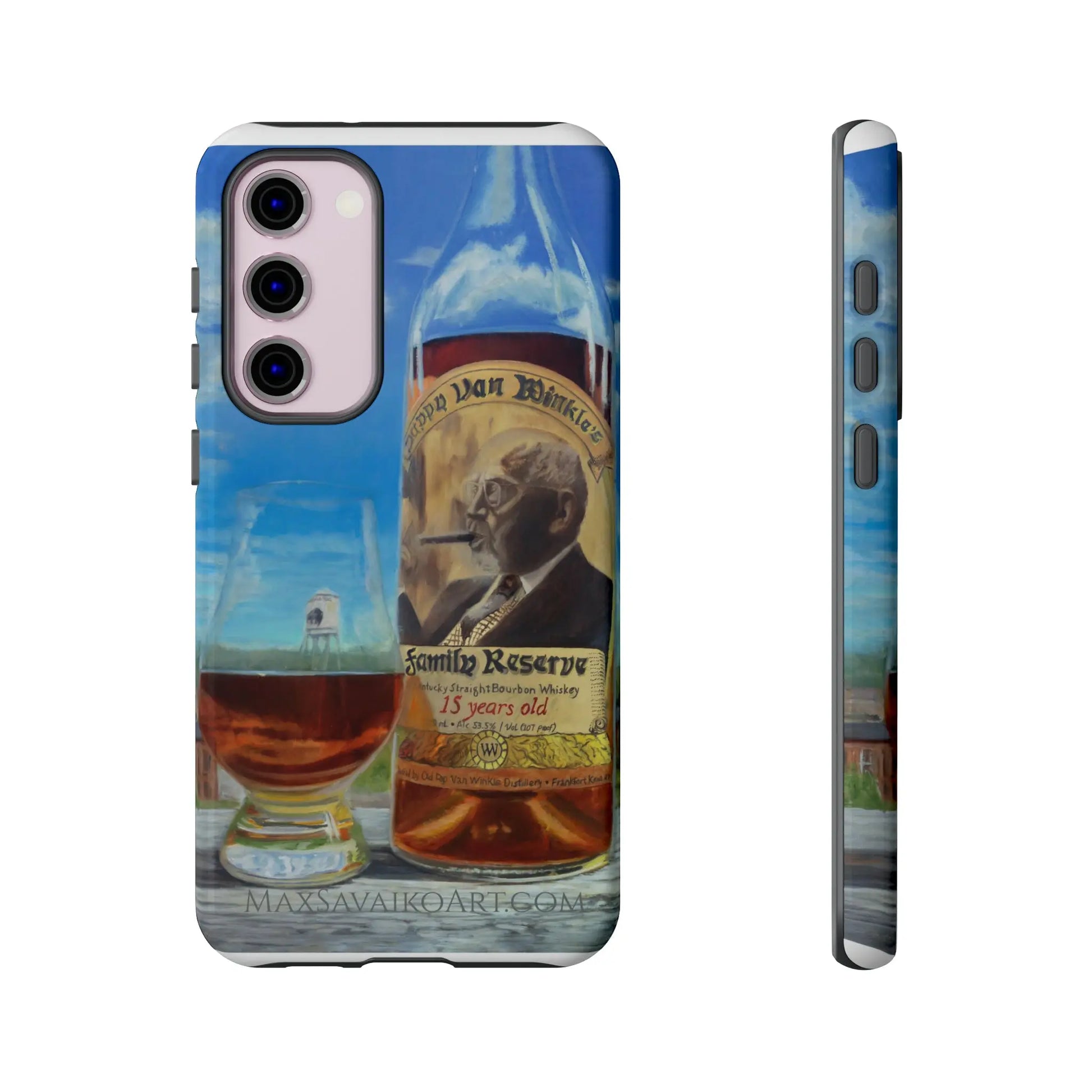 Savaiko Art - Pappy Van Winkle phone case - Max Savaiko Art