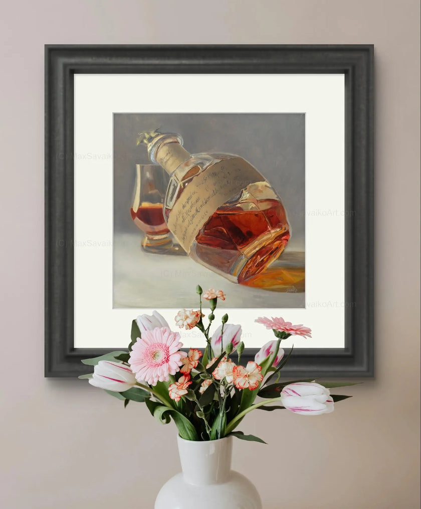 Blanton's Bourbon like a Ducks Unlimited Framed Prints     Max Savaiko Art Gallery