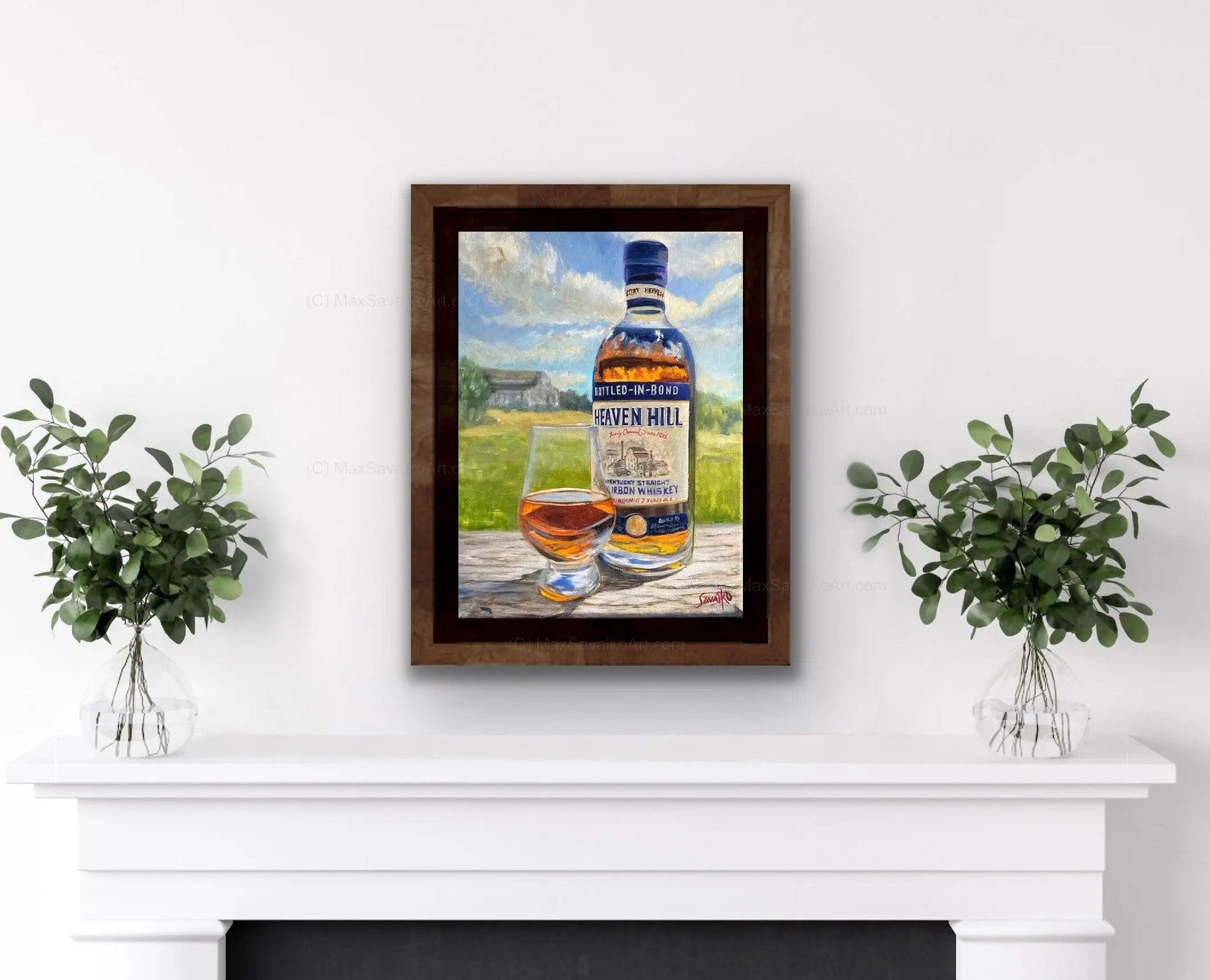 Bourbon Art Print Heaven Hill Distillery Bourbon Artwork     Pixels