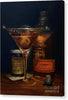 Bourbon Manhattan Cocktail Art Canvas Print     Pixels