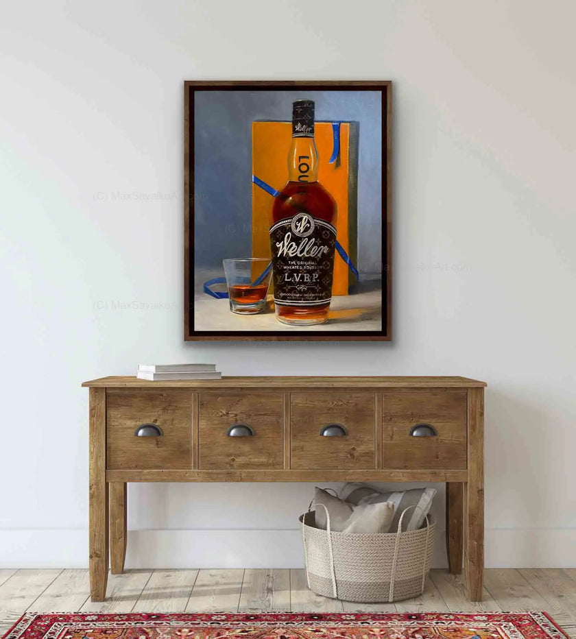 Bourbon Painting Louis Vuitton Origin Weller Special Reserve     Max Savaiko Art