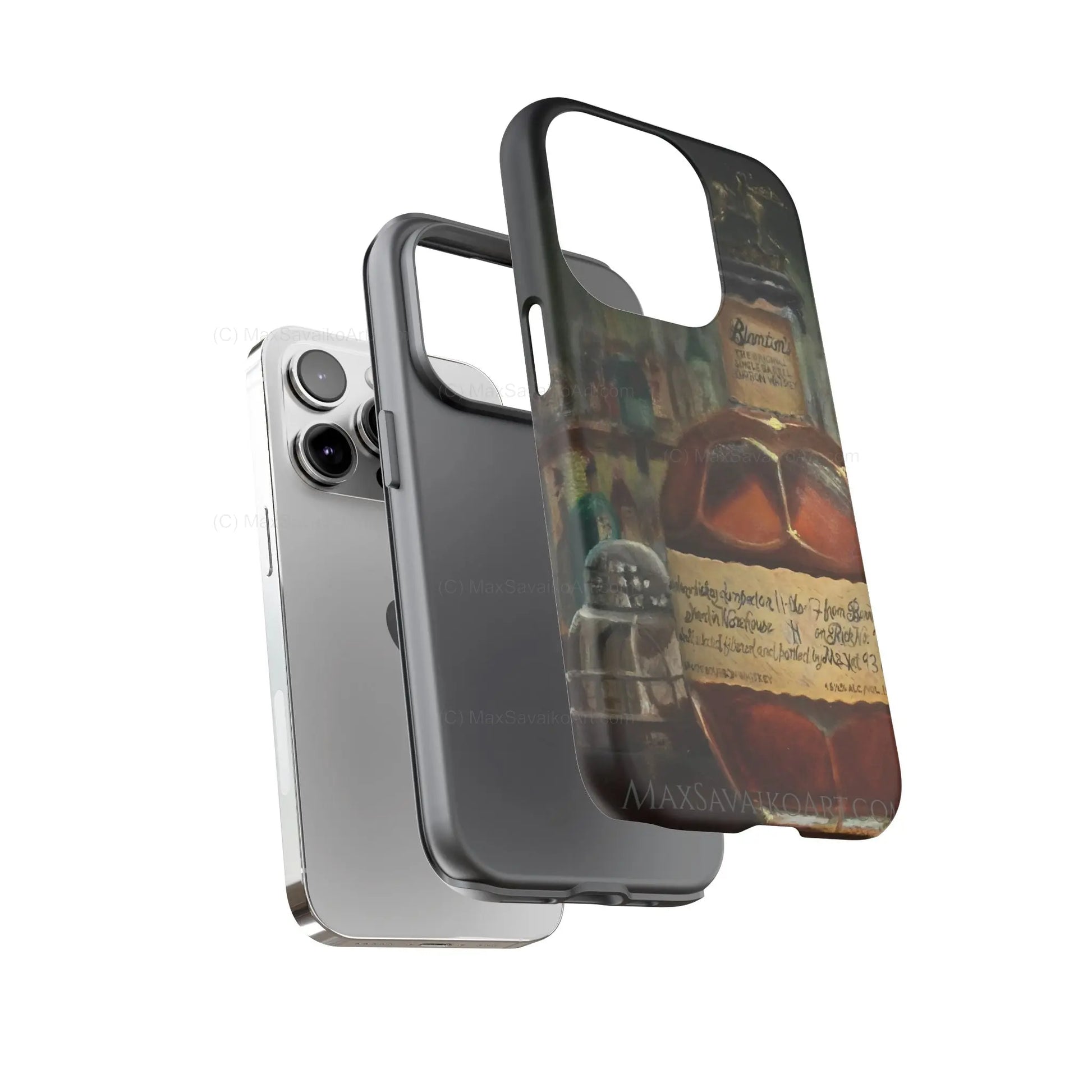 Bourbon iPhone Case Blanton's at the Bar     Printify