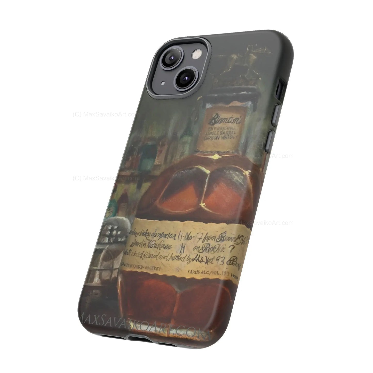 Bourbon iPhone Case Blanton's at the Bar     Printify