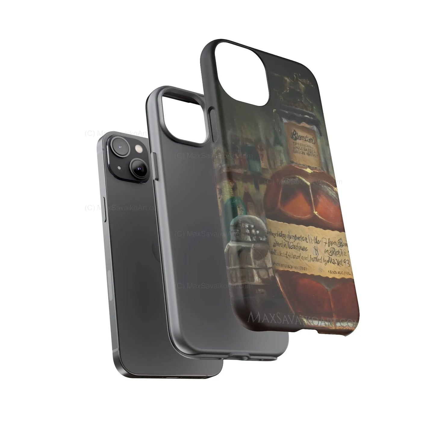 Bourbon iPhone Case Blanton's at the Bar     Printify