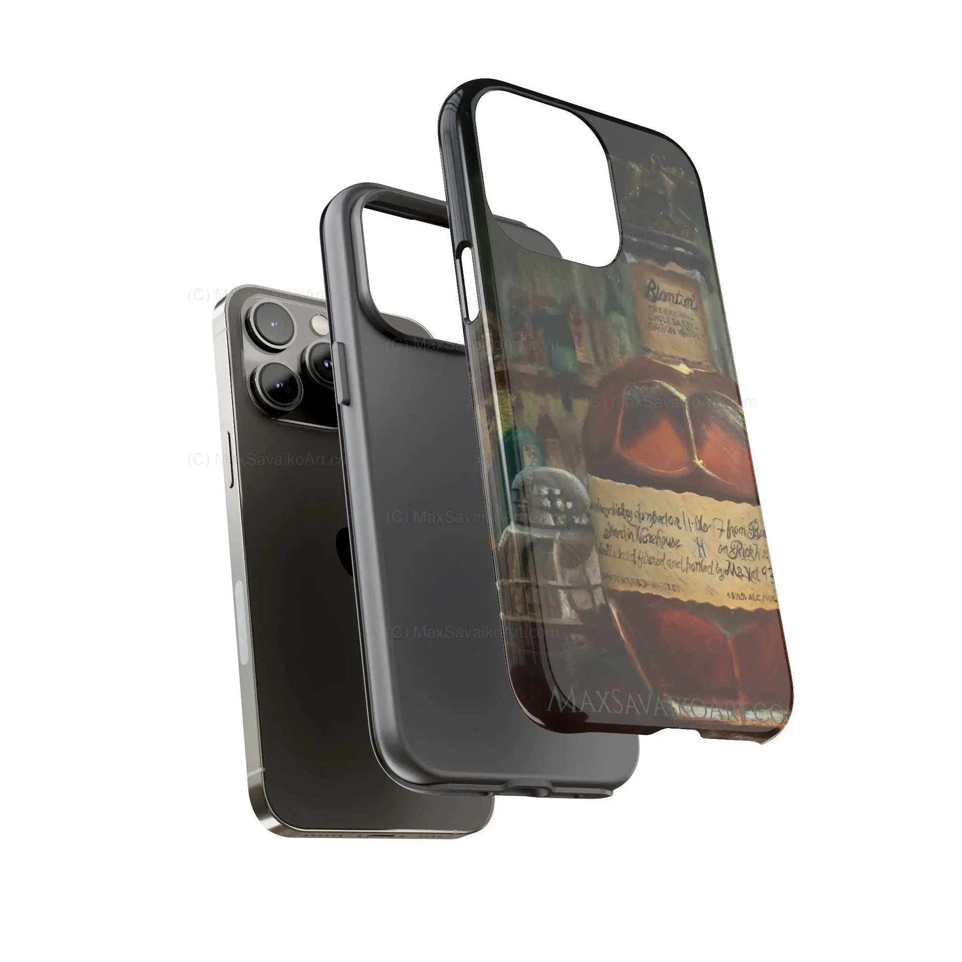 Bourbon iPhone Case Blanton's at the Bar     Printify