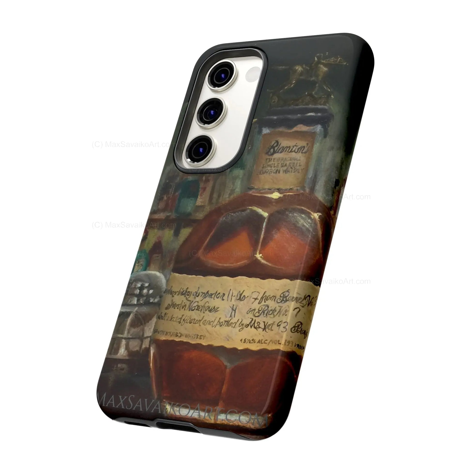 Bourbon iPhone Case Blanton's at the Bar     Printify