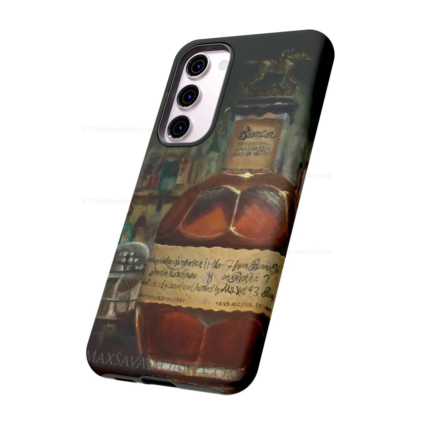 Bourbon iPhone Case Blanton's at the Bar     Printify