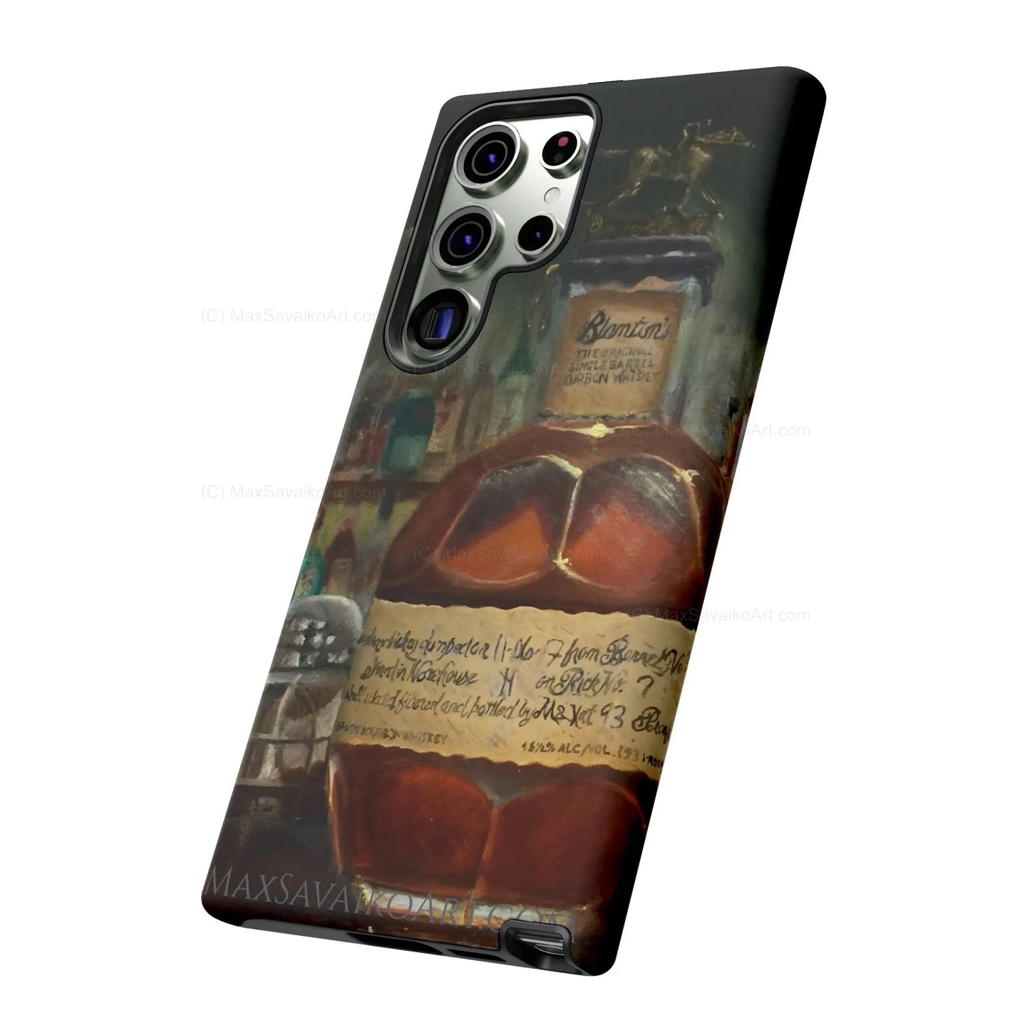 Bourbon iPhone Case Blanton's at the Bar     Printify