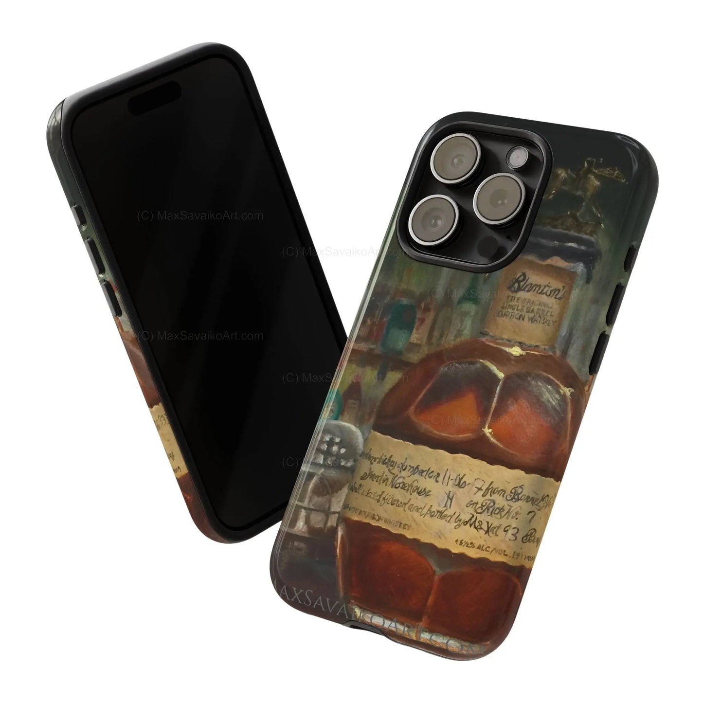 Bourbon iPhone Case Blanton's at the Bar     Printify