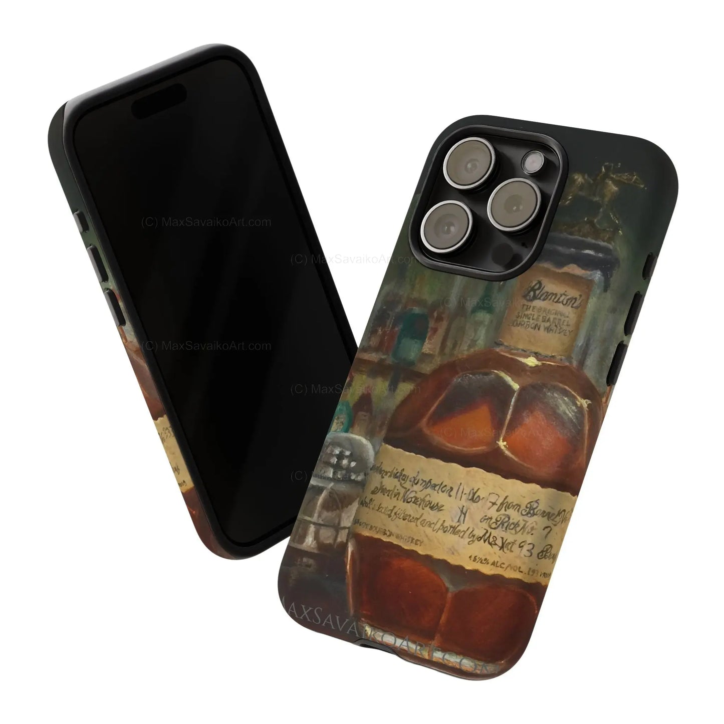 Bourbon iPhone Case Blanton's at the Bar     Printify