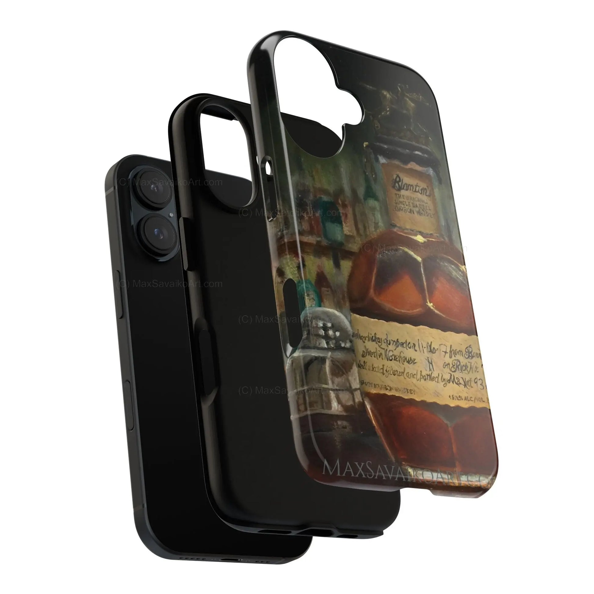 Bourbon iPhone Case Blanton's at the Bar     Printify