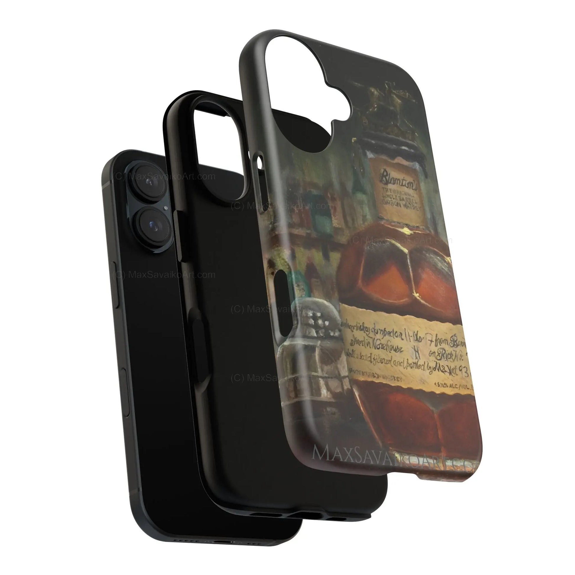 Bourbon iPhone Case Blanton's at the Bar     Printify