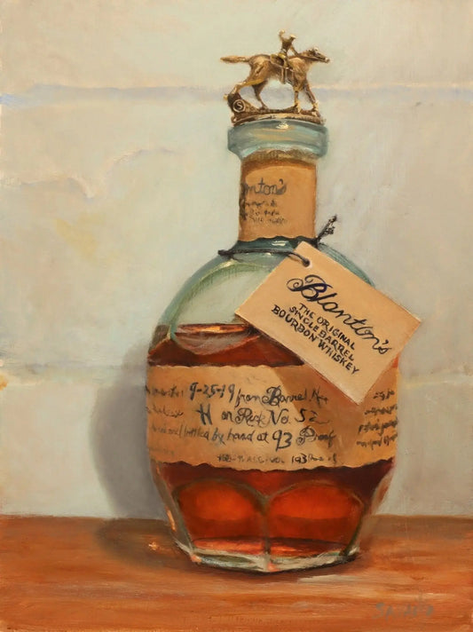 Bourbon Art - Blantons Letters S Artwork