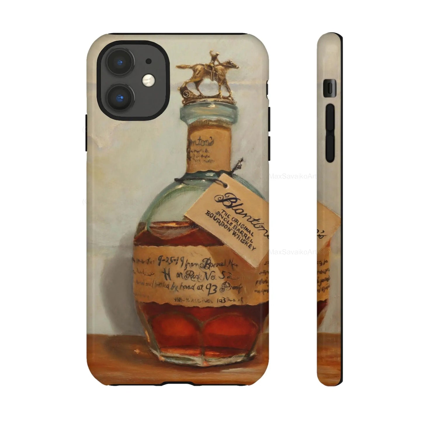 Custom Cell Phone Case Blanton's Bourbon Letter S     Printify