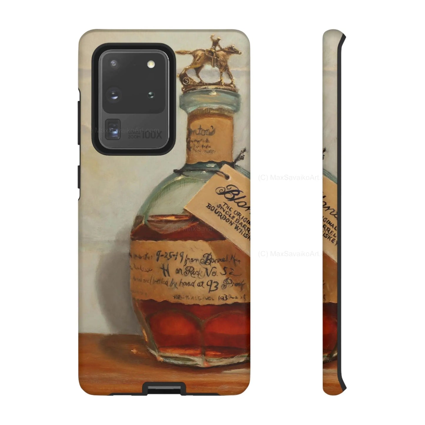 Custom Cell Phone Case Blanton's Bourbon Letter S     Printify