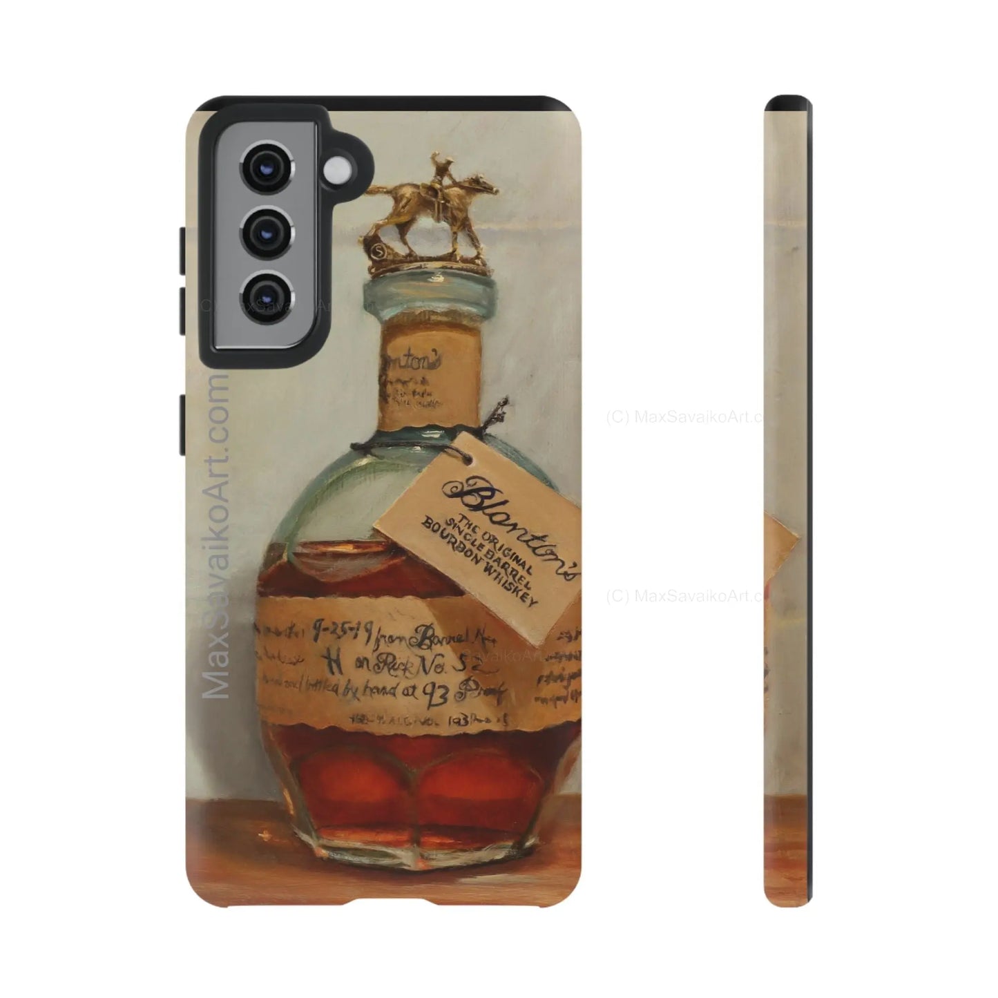 Custom Cell Phone Case Blanton's Bourbon Letter S     Printify