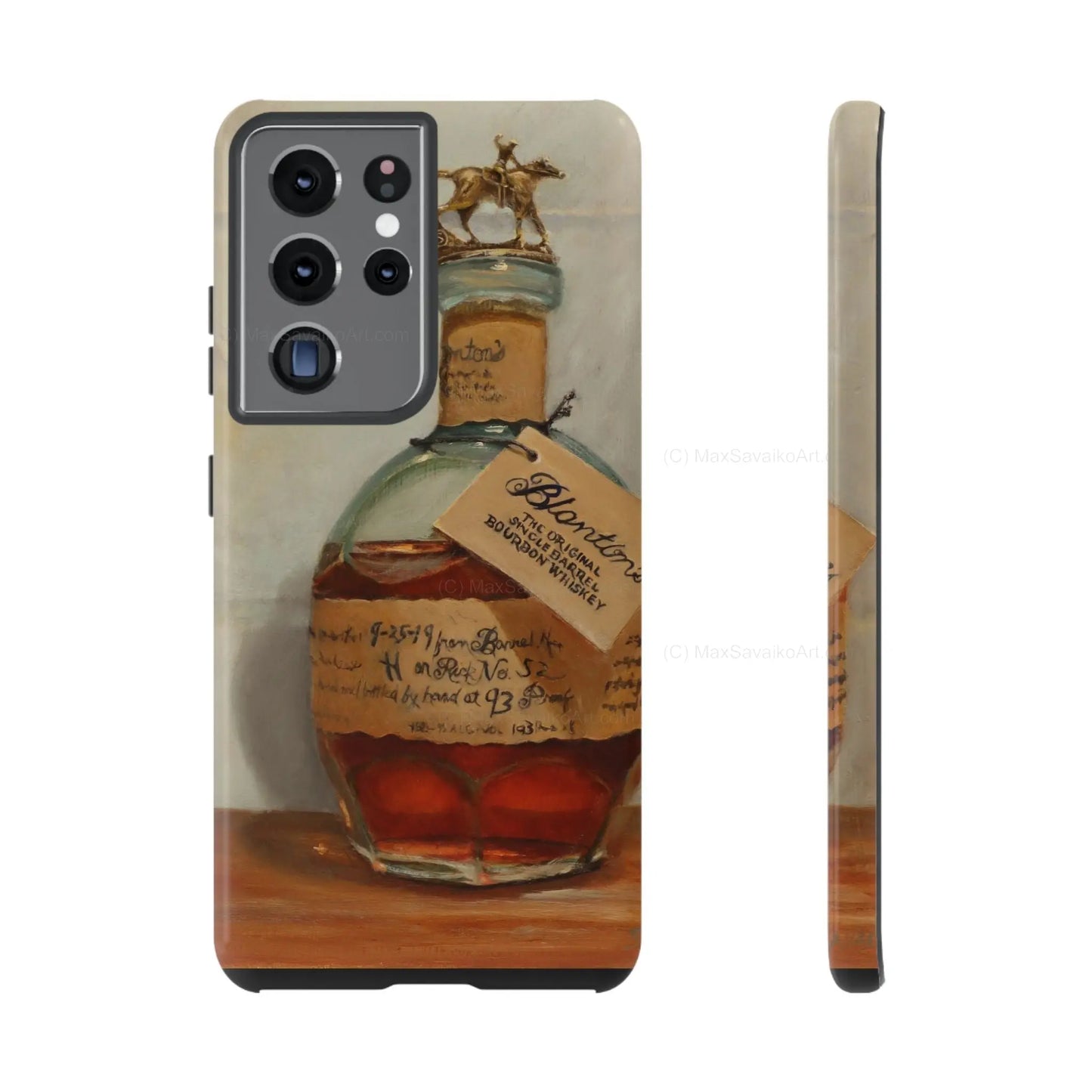 Custom Cell Phone Case Blanton's Bourbon Letter S     Printify