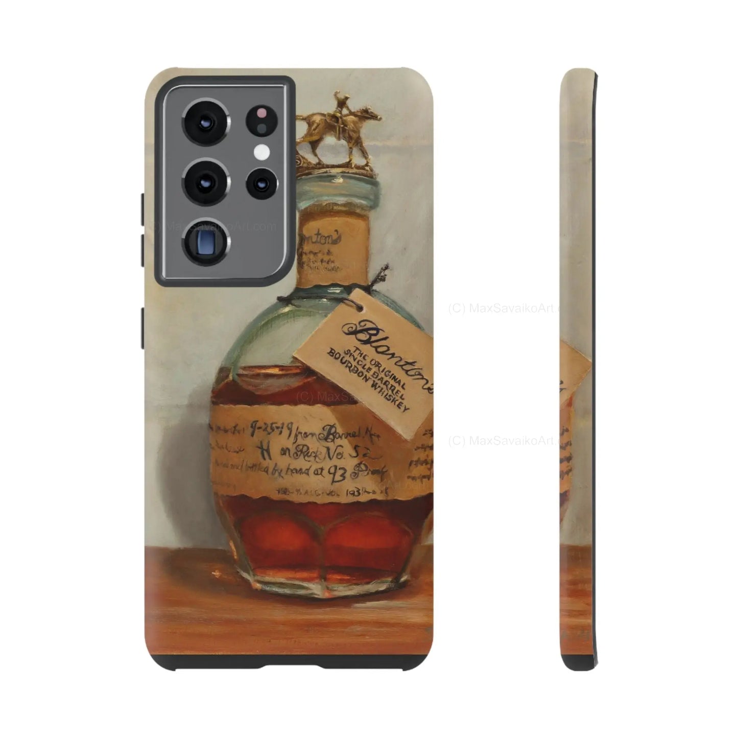 Custom Cell Phone Case Blanton's Bourbon Letter S     Printify