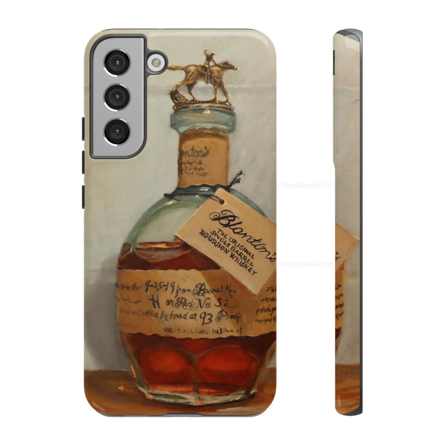 Custom Cell Phone Case Blanton's Bourbon Letter S     Printify