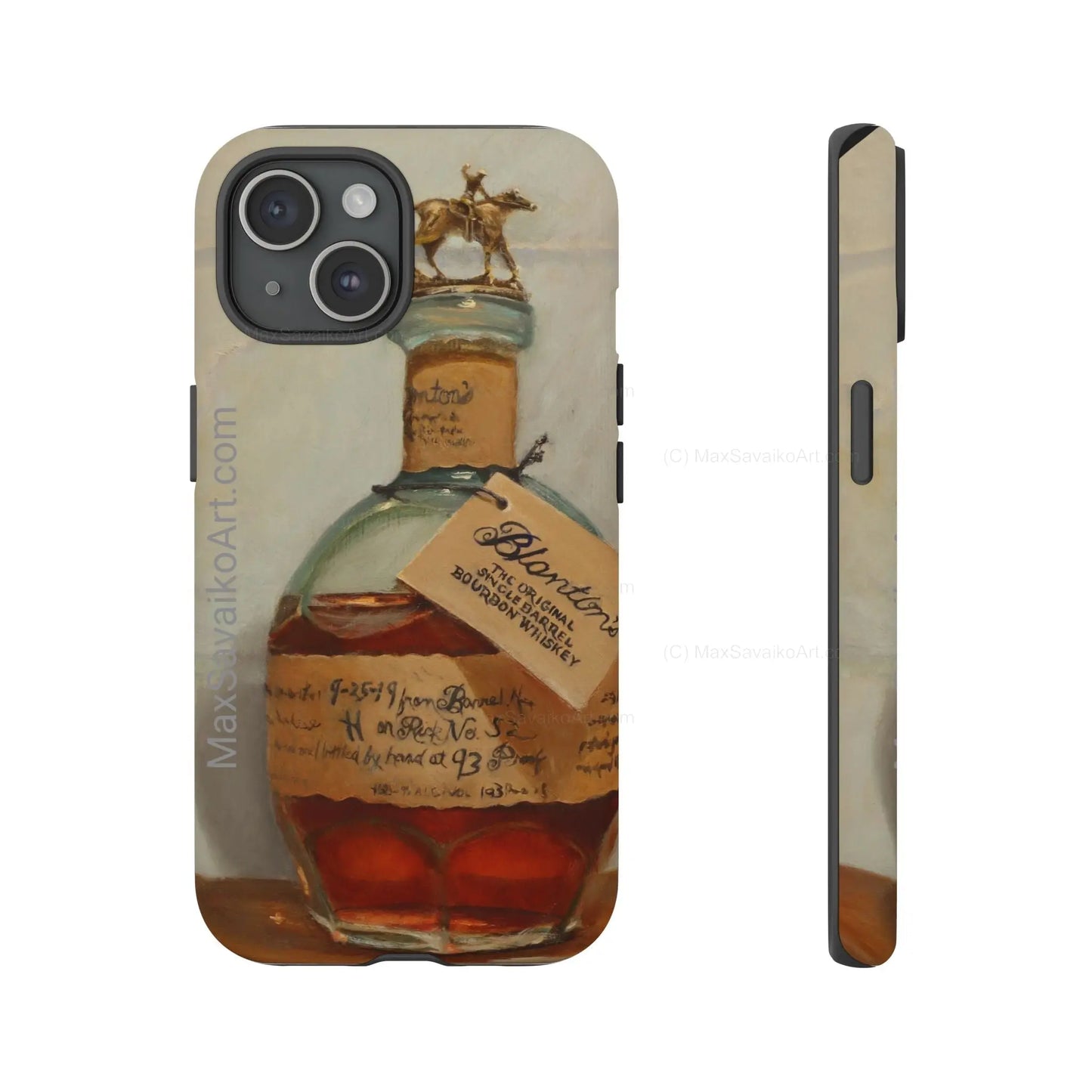 Custom Cell Phone Case Blanton's Bourbon Letter S     Printify