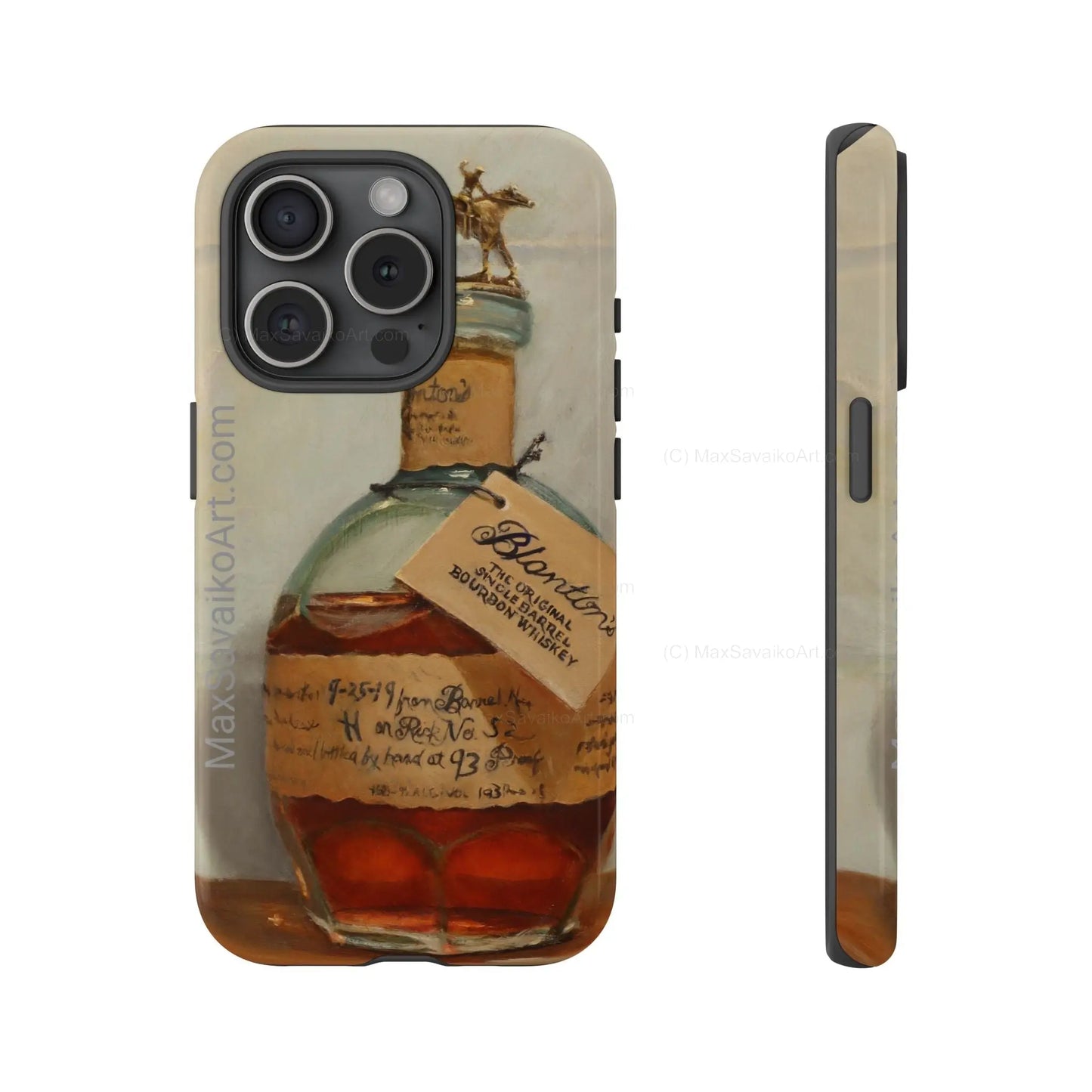 Custom Cell Phone Case Blanton's Bourbon Letter S     Printify