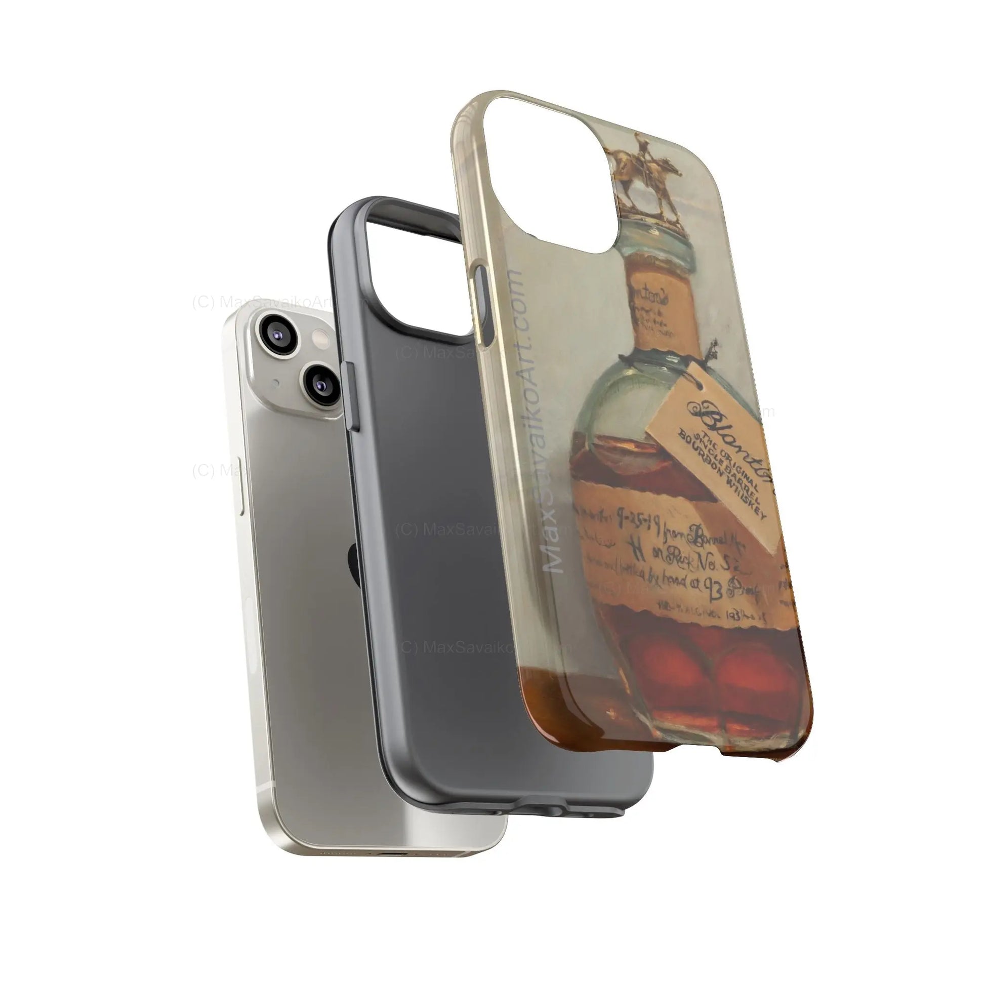 Custom Cell Phone Case Blanton's Bourbon Letter S     Printify