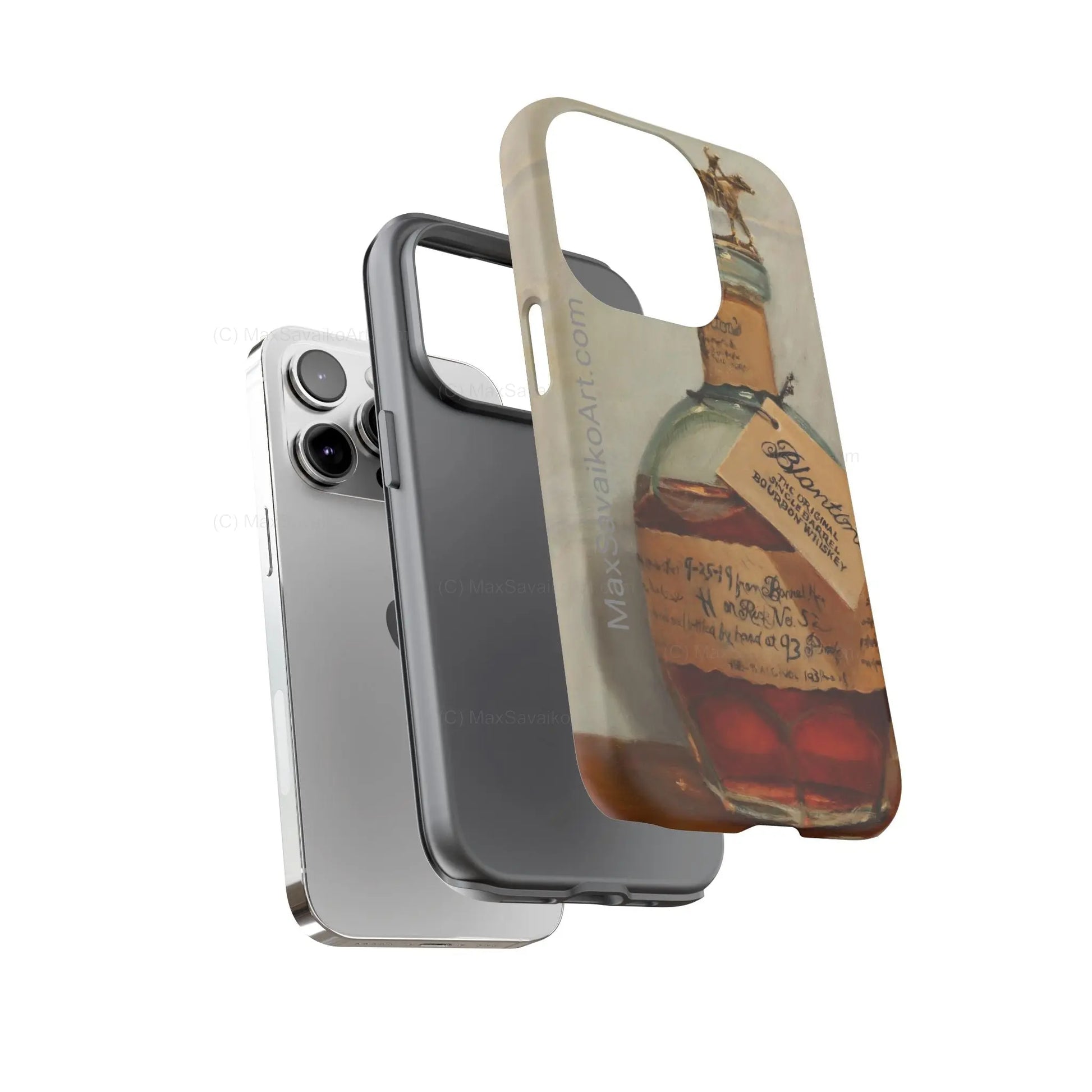 Custom Cell Phone Case Blanton's Bourbon Letter S     Printify