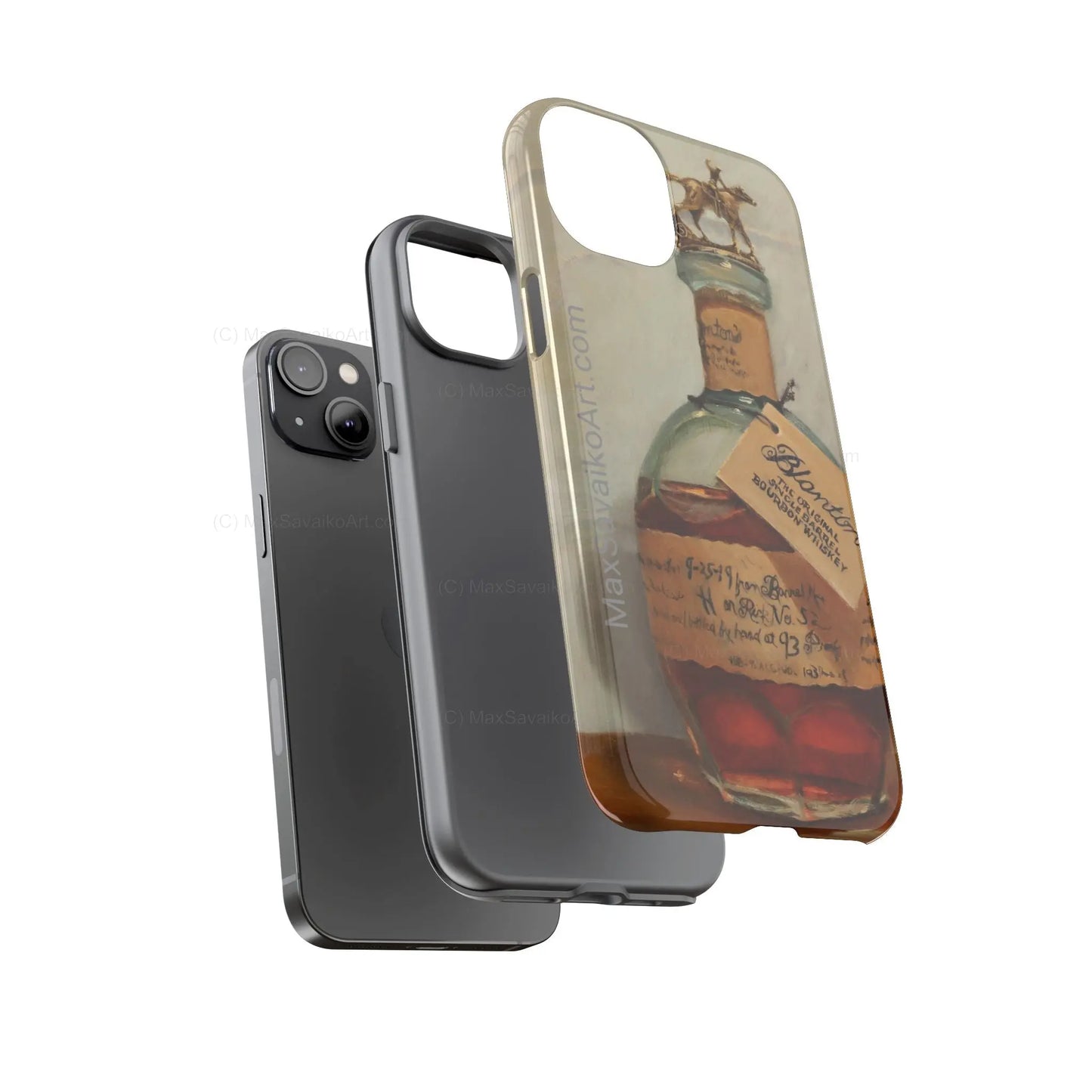 Custom Cell Phone Case Blanton's Bourbon Letter S     Printify