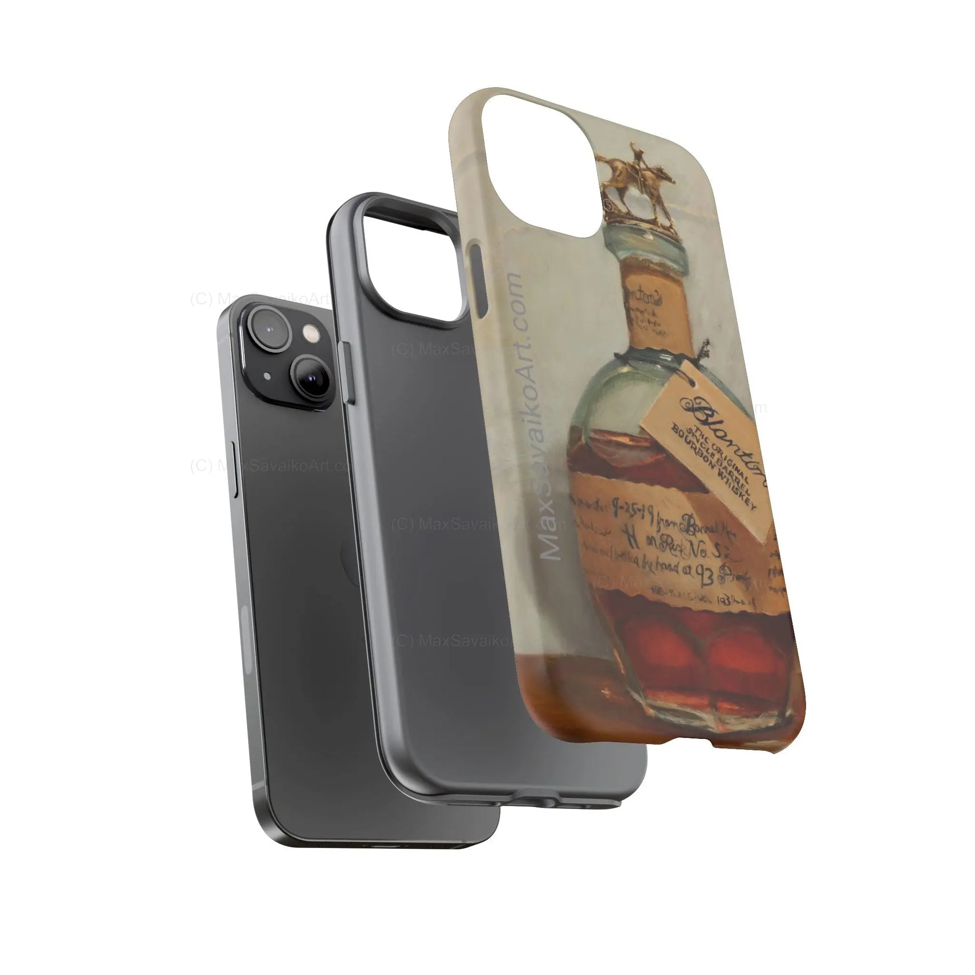 Custom Cell Phone Case Blanton's Bourbon Letter S     Printify