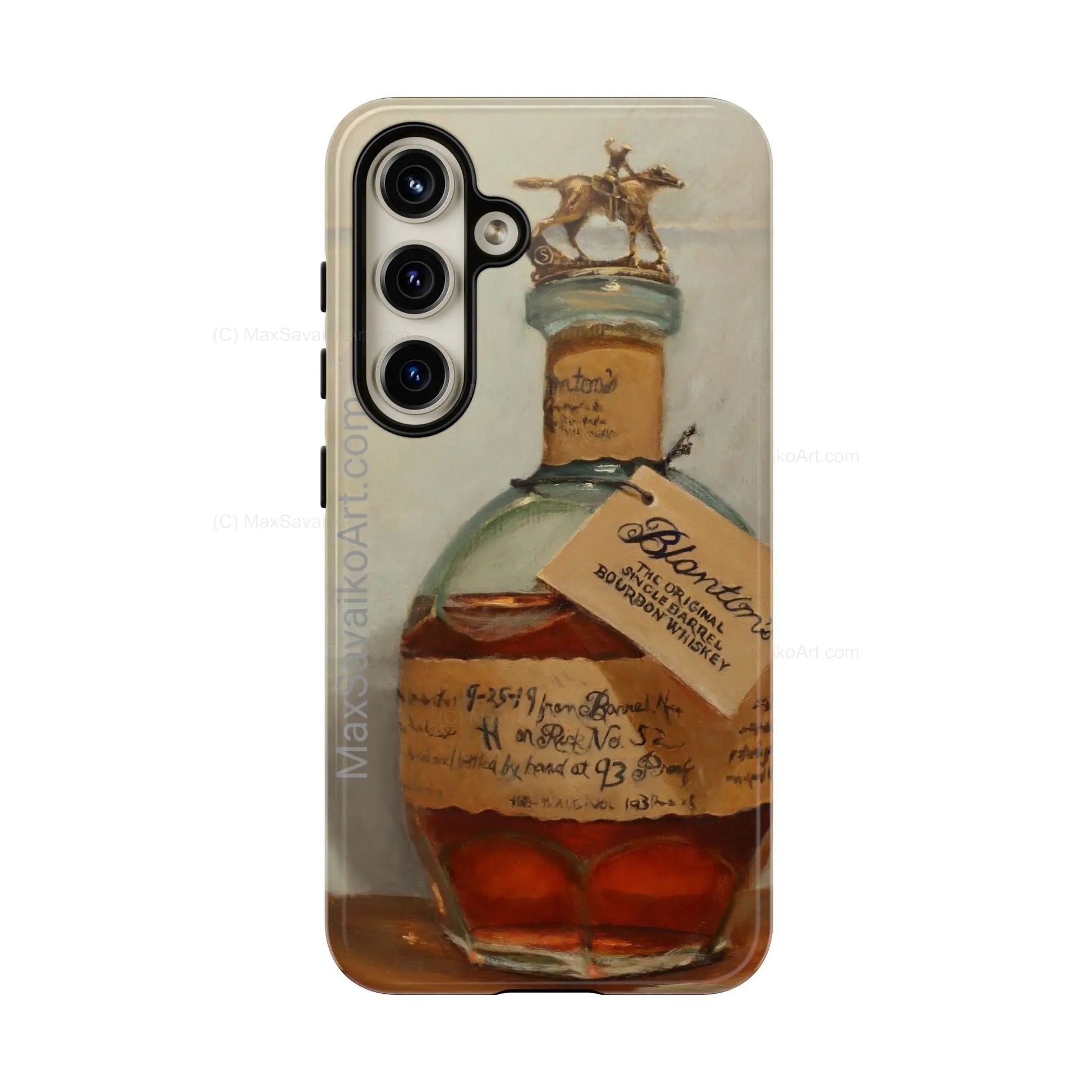 Custom Cell Phone Case Blanton's Bourbon Letter S     Printify