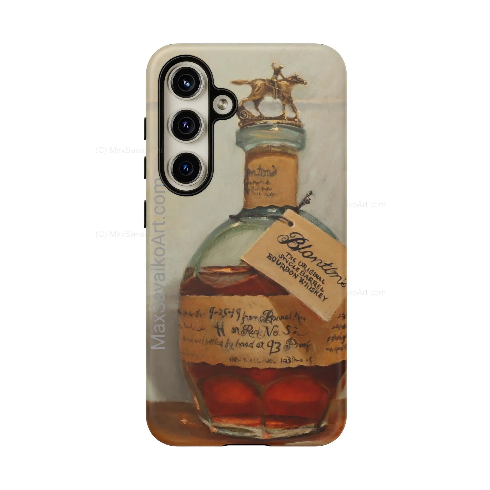 Custom Cell Phone Case Blanton's Bourbon Letter S     Printify