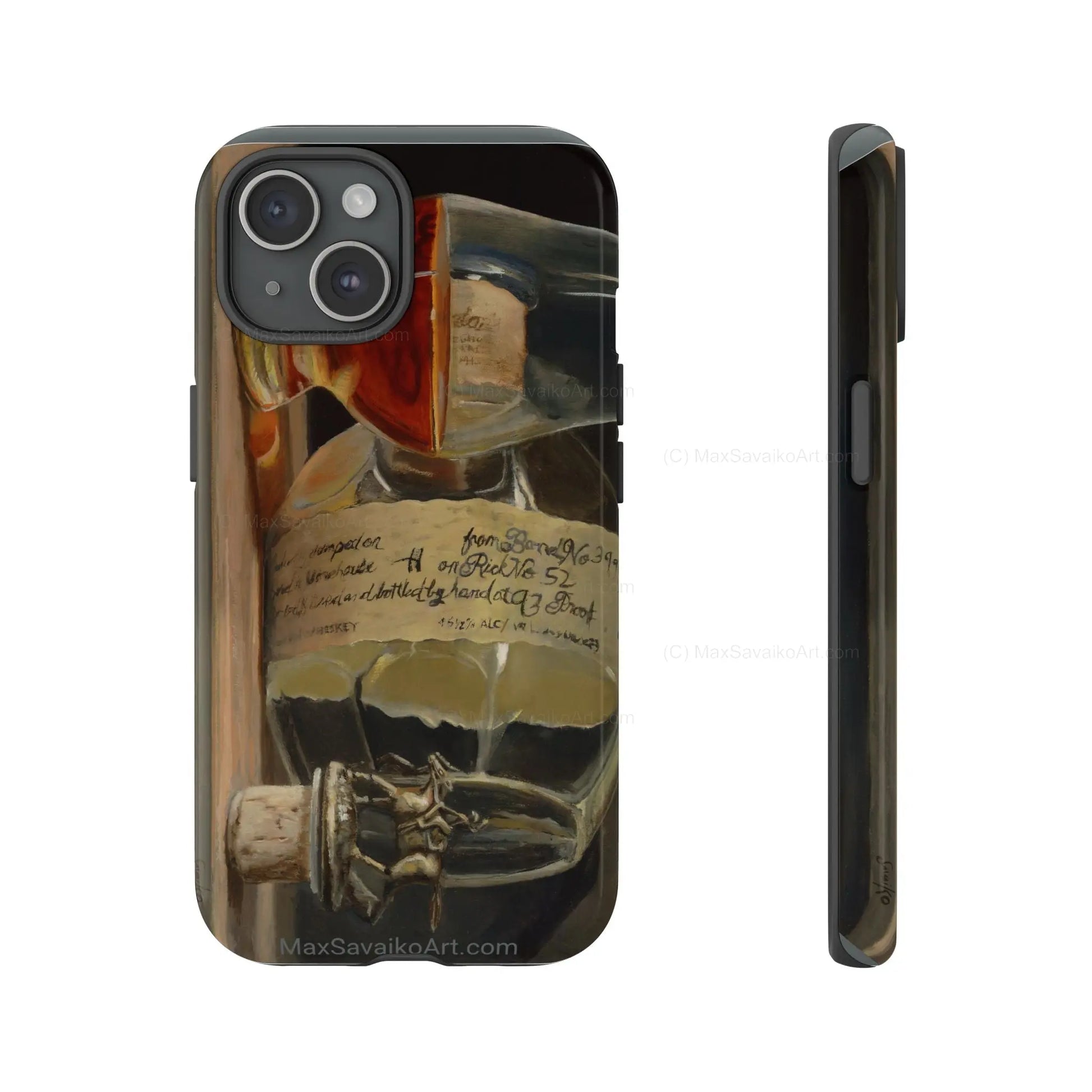 Custom Phone Case Blanton's Bourbon Single Barrel Man Down     Printify