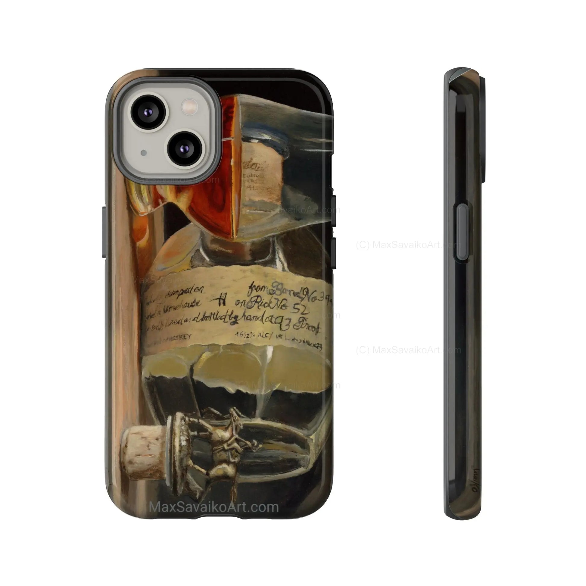 Custom Phone Case Blanton's Bourbon Single Barrel Man Down     Printify