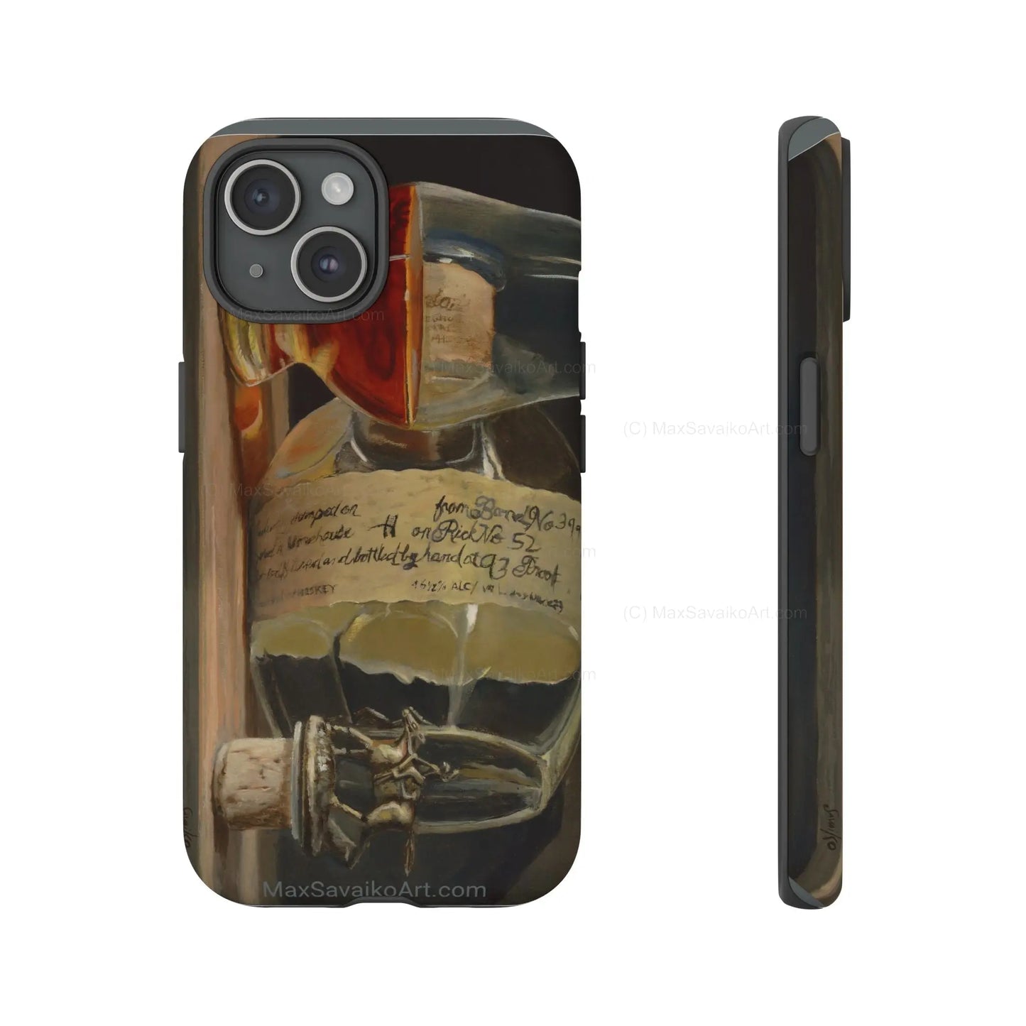 Custom Phone Case Blanton's Bourbon Single Barrel Man Down     Printify