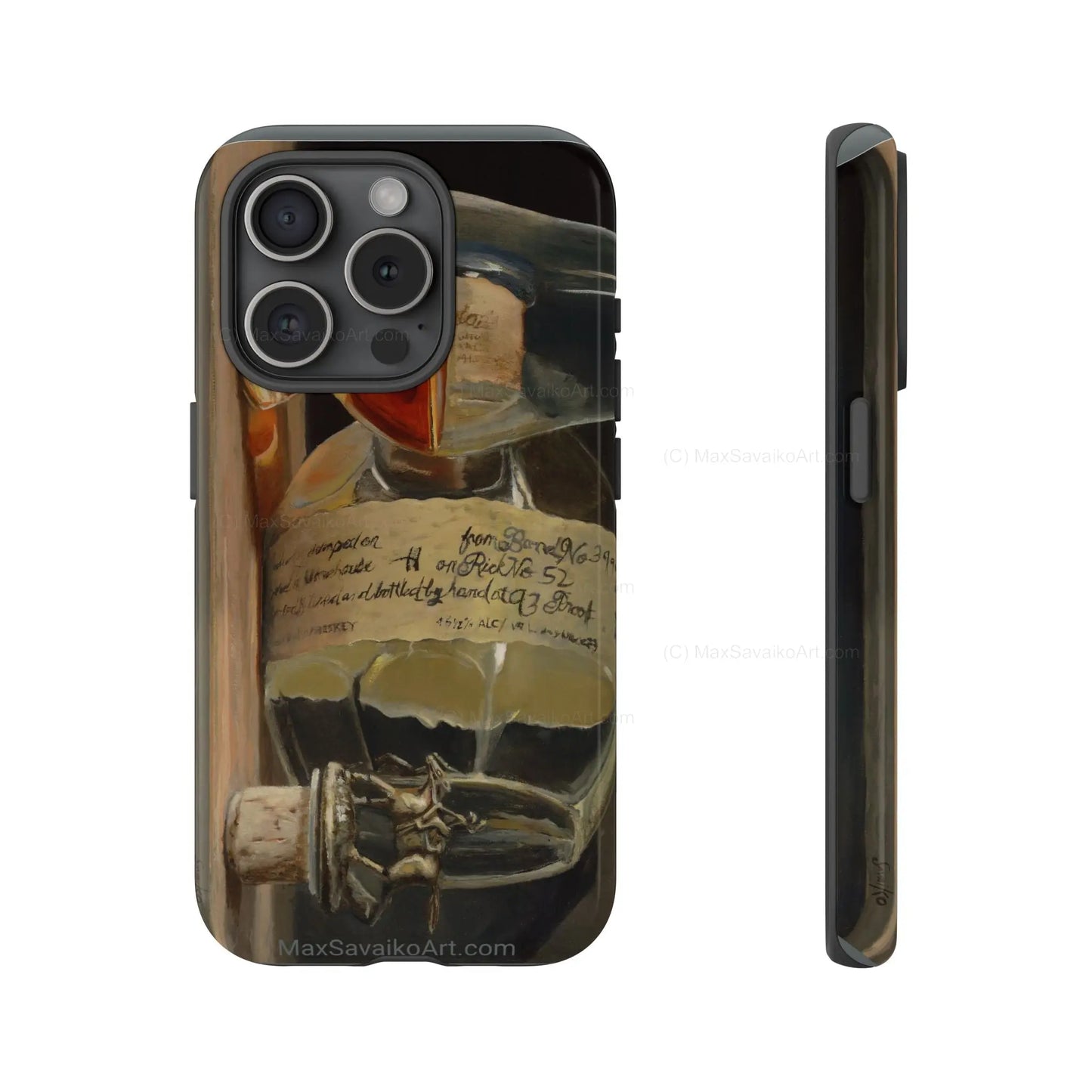 Custom Phone Case Blanton's Bourbon Single Barrel Man Down     Printify