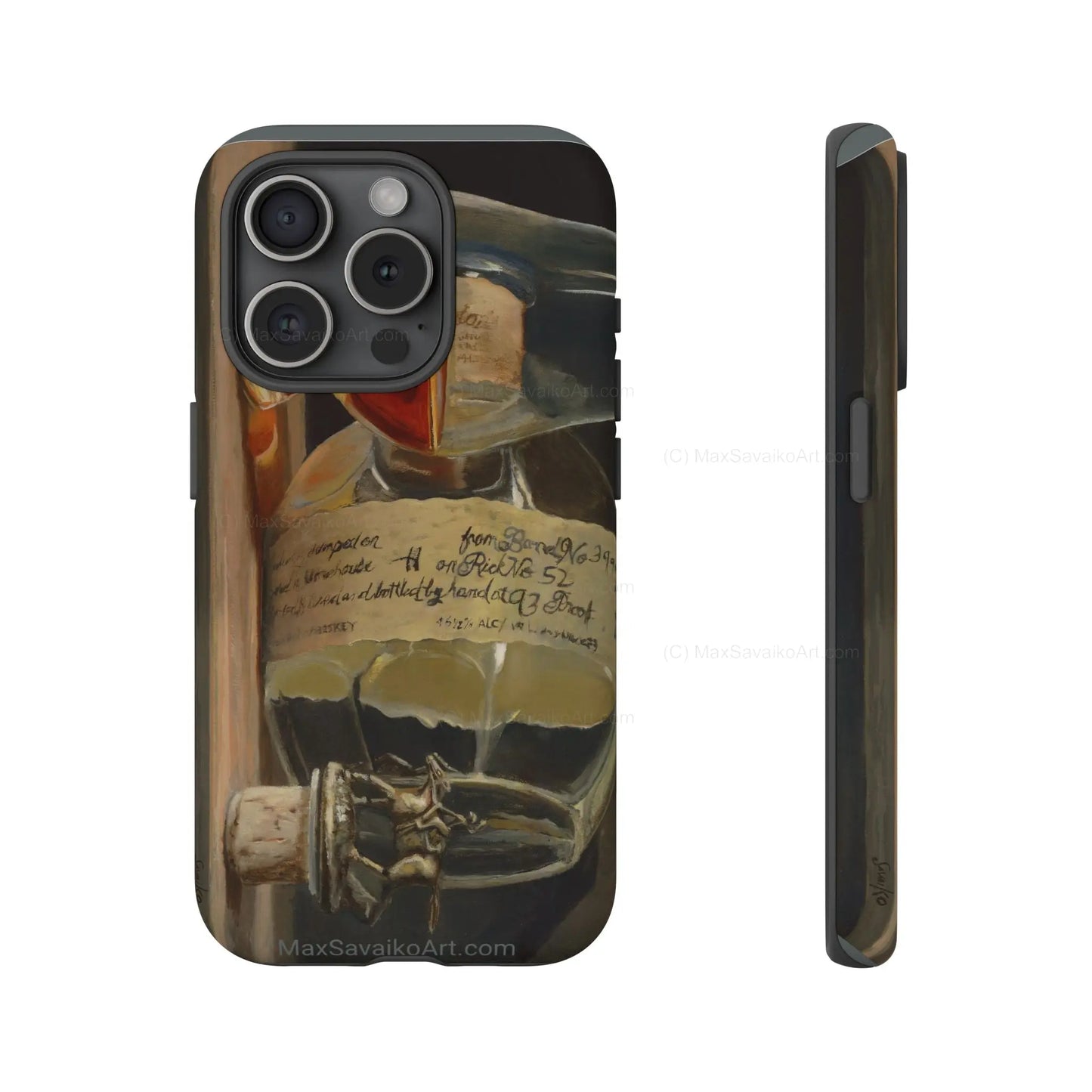 Custom Phone Case Blanton's Bourbon Single Barrel Man Down     Printify