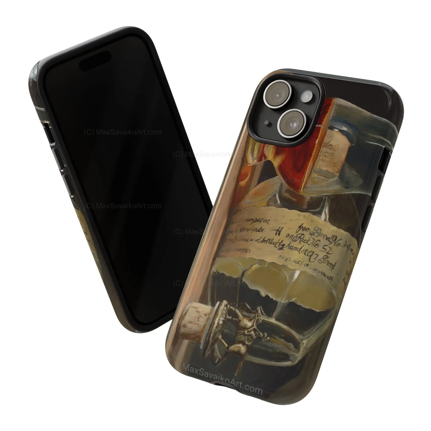 Custom Phone Case Blanton's Bourbon Single Barrel Man Down     Printify