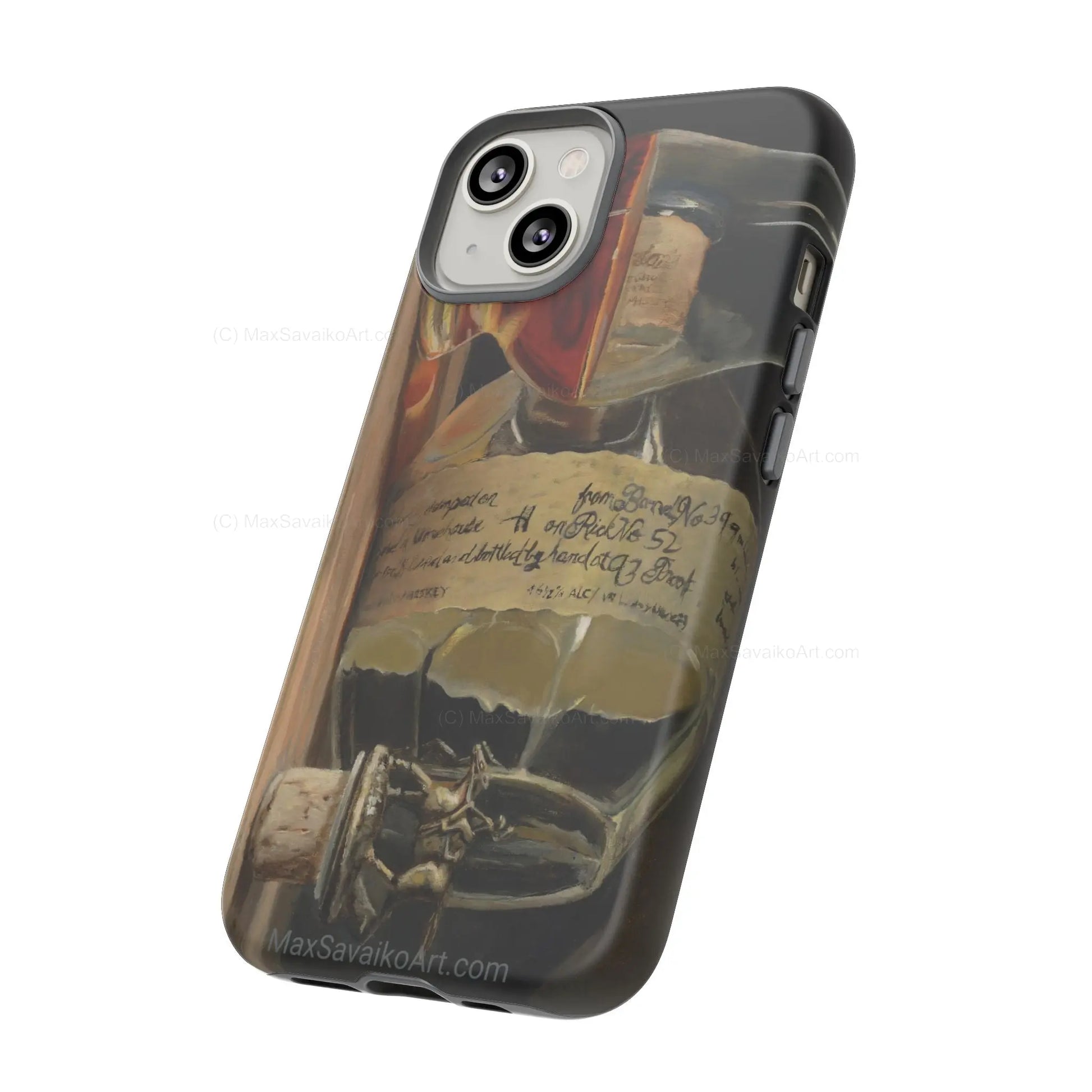 Custom Phone Case Blanton's Bourbon Single Barrel Man Down     Printify