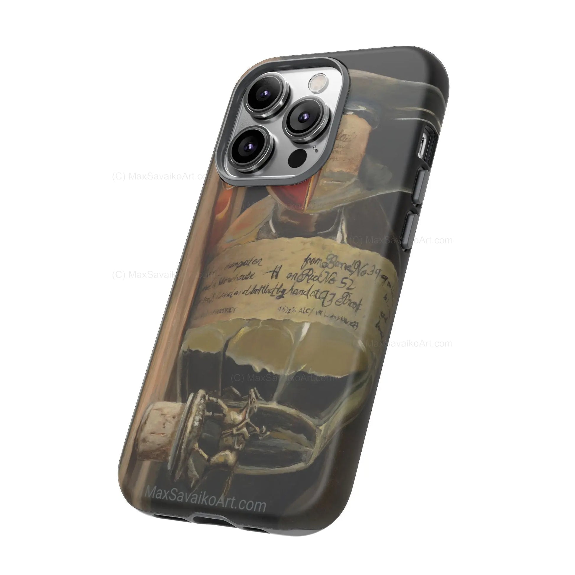 Custom Phone Case Blanton's Bourbon Single Barrel Man Down     Printify